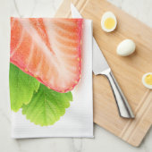 ストロベリーハーフ キッチンタオル (四つ折り)