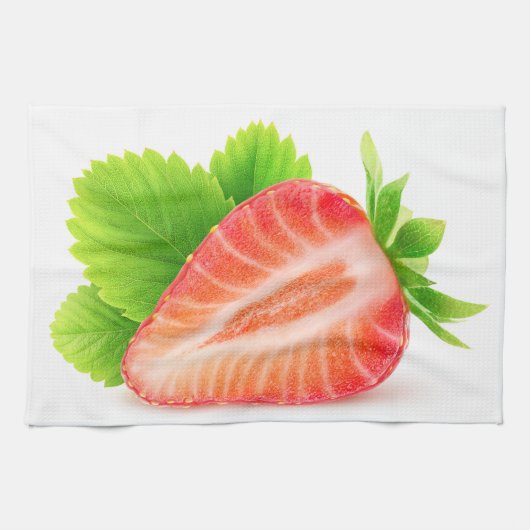 ストロベリーハーフ キッチンタオル (横)