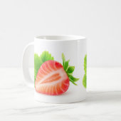 ストロベリーハーフ コーヒーマグカップ (正面左)