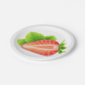 ストロベリーハーフ ペーパープレート (アングル)