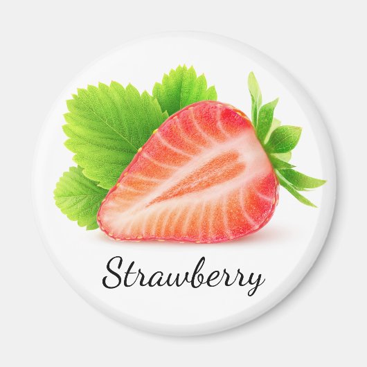 ストロベリーハーフ マグネット (正面)