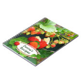 ストロベリーバスケット～レシピ手帳# 2 ノートブック (左側)