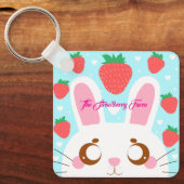ストロベリーバニー キーホルダー (正面)