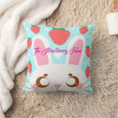 ストロベリーバニー クッション (ブランケット)