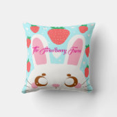 ストロベリーバニー クッション (裏面)