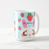 ストロベリーバニー コーヒーマグカップ (正面右)