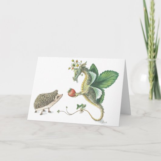 ストロベリーバレンタインデーのカード シーズンカード (正面)