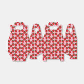 ストロベリーバースデーパーティーテーマラッピング紙 フェイバーボックス (折り畳みなし)