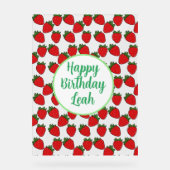 ストロベリーバースデーパーティーテーマ アクリルサイン (正面)