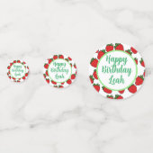 ストロベリーバースデーパーティーテーマ コンフェッティ (裏面)