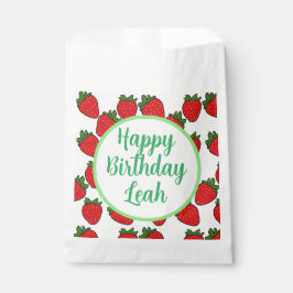 ストロベリーバースデーパーティーテーマ フェイバーバッグ