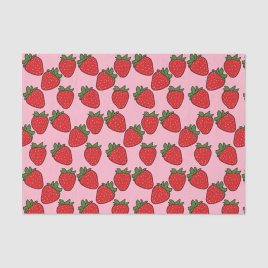 ストロベリーバースデーパーティーテーマ 薄葉紙 (正面)