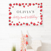 ストロベリーバースデーパーティーベリーラージバナー 横断幕 (インサイチュ)