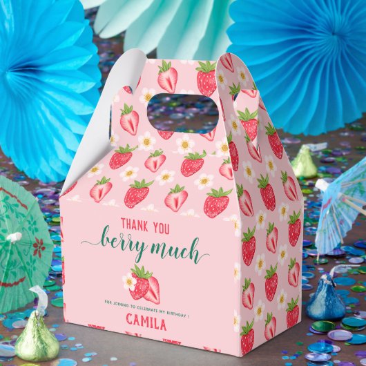 ストロベリーバースデーパーティー感謝ベリーマジョリー フェイバーボックス (パーティー)
