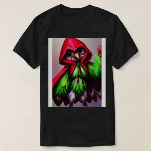 ストロベリーバード Tシャツ (デザイン正面)