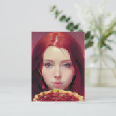 ストロベリーパイ女神はがき ポストカード (スタンド正面)