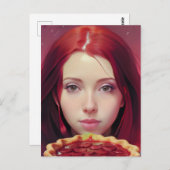 ストロベリーパイ女神はがき ポストカード (正面/裏面)