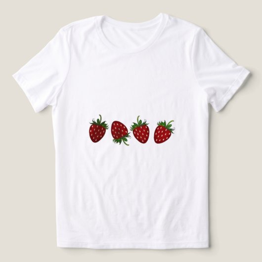 ストロベリーパネル トライブレンドTシャツ (デザイン正面)