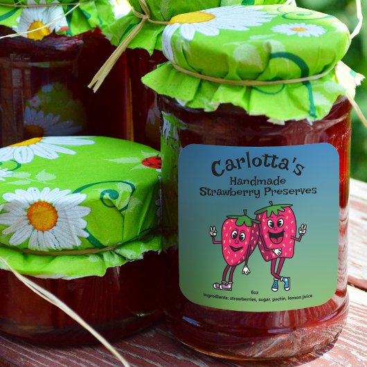 ストロベリーパルおもしろいズマンガージャムパイと続く スクエアシール