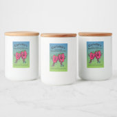 ストロベリーパルおもしろいズマンガージャムパイと続く フードラベル (ボトル)