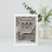 ストロベリーヒルの階段、J. Newtoによって刻まれた ポストカード (スタンド正面)