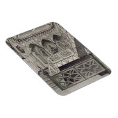 ストロベリーヒルの階段、J. Newtoによって刻まれた マグネット (右側)