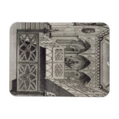 ストロベリーヒルの階段、J. Newtoによって刻まれた マグネット (横)