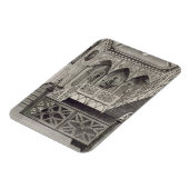 ストロベリーヒルの階段、J. Newtoによって刻まれた マグネット (左側)