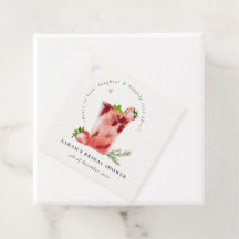 ストロベリーピンクマルグリータカクテル ブライダルシャワー