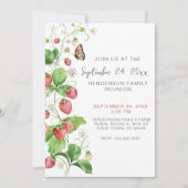 ストロベリーファミリー懇親会招待状 招待状 (正面)