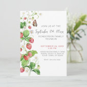 ストロベリーファミリー懇親会招待状 招待状 (スタンド正面)