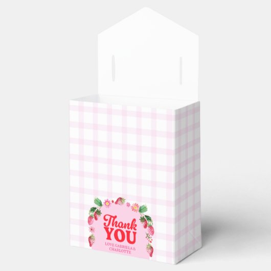 ストロベリーファーストツインズジョイント誕生日 フェイバーボックス (オープン)