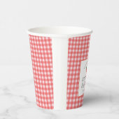 ストロベリーファーストピクニックベビーシャワー 紙コップ (右)