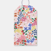 ストロベリーファースト誕生日ありがとうメッセージカード ギフトタグ (裏面)