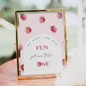 ストロベリーファースト誕生日おめでとう ポスター