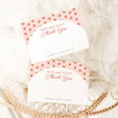 ストロベリーファースト誕生日ガールズサンキューカード