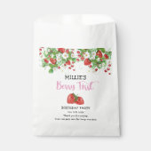 ストロベリーファースト誕生日パーティーフェイスバッグ フェイバーバッグ (正面)