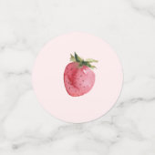 ストロベリーファースト誕生日パーティー コンフェッティ (スモール正面)