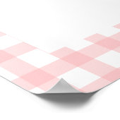 ストロベリーファースト誕生日ピンクベリータイムカプセル ポスター (角)