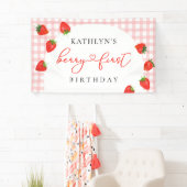 ストロベリーファースト誕生日ピンクベリー1st 横断幕 (インサイチュ)