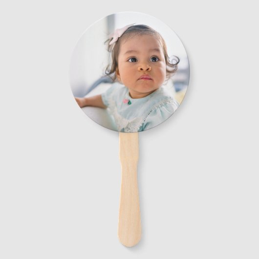 ストロベリーファースト誕生日ベリースイートフォト ハンドファン (裏面)