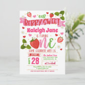 ストロベリーファースト誕生日招待状- ONE - CWU 招待状 (スタンド正面)