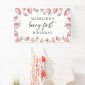 ストロベリーファースト誕生日1stベリースイートバックドロップ 横断幕 (インサイチュ)