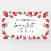 ストロベリーファースト誕生日1stベリースイートバックドロップ 横断幕 (横)