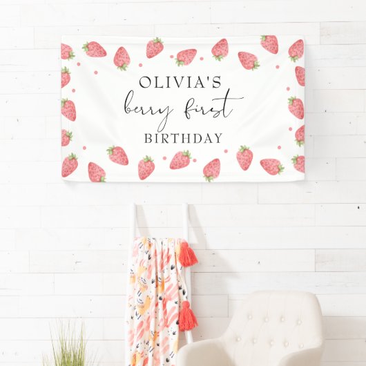 ストロベリーファースト誕生日1stベリースウィート 横断幕 (インサイチュ)
