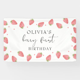 ストロベリーファースト誕生日1stベリースウィート 横断幕