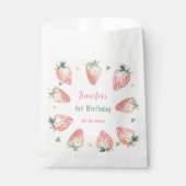 ストロベリーファースト誕生日1st フェイバーバッグ (正面)