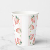 ストロベリーファースト誕生日1st 紙コップ (右)