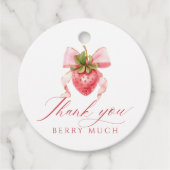 ストロベリーファースト誕生日 フェイバータグ (正面)