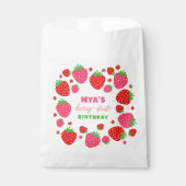 ストロベリーファースト誕生日 フェイバーバッグ (正面)